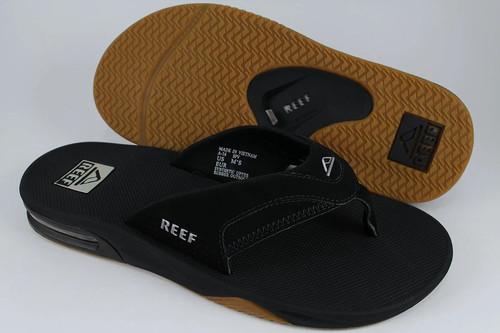Reef fanning black silver - fanning, black/silver/gum